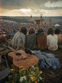 Cover of Der Geist von Woodstock: Die Geburt einer Revolution