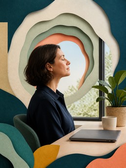 Cover of Achtsamkeit bei der Arbeit