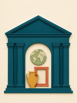 Cover of Die Museen der Welt: Ihre Rolle im Erhalt und der Bildung des kulturellen Erbes