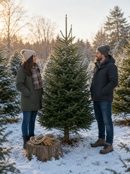 Cover of Die perfekte Weihnachtstanne auswählen