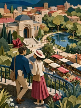 Cover of Interessante Orte in der Stadt zu besuchen