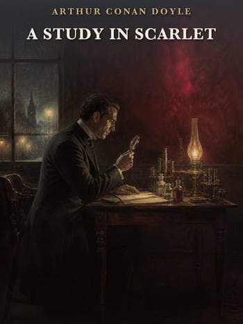 Cover of A Study in Scarlet