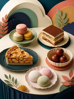 Cover of Best Desserts in the World: A Variety of Sweet Delights