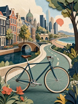 Cover of Bike Tours: Explore the City on Two Wheels