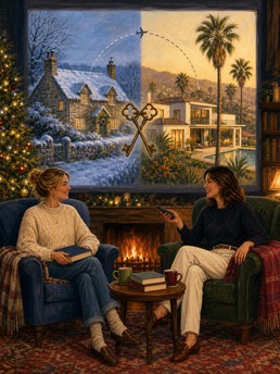 Cover of Cozy Holiday Reads and Films