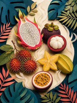 Cover of Exotic Fruits: Discover New Tastes and Aromas