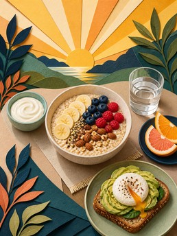 Cover of Healthy Breakfasts: Secrets to Starting Your Day with Energy