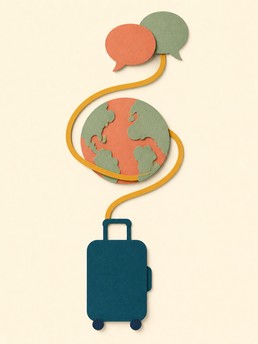 Cover of How to Combine Travel and Language Learning