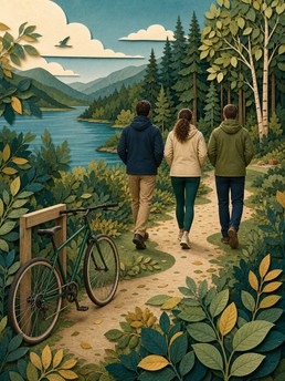 Cover of Outdoor Leisure Together: Ideas for Active Pastimes