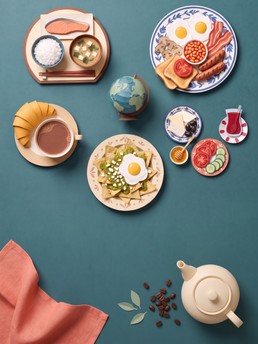 Cover of Desayunos del mundo