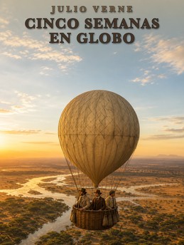 Cover of Cinco semanas en globo