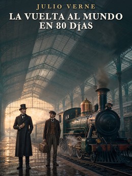 Cover of La vuelta al mundo en 80 días