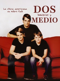 Cover of Dos Hombres y Medio: "La chica americana en Millers Falls”