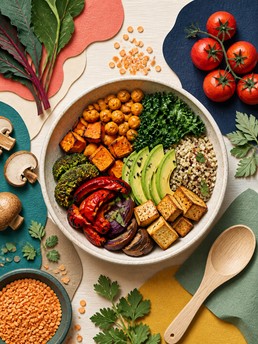 Cover of Cocina Vegana: Deliciosas Recetas Basadas en Plantas