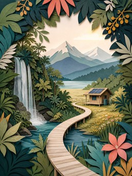Cover of Ecoturismo: Disfrutar y Preservar la Naturaleza Durante los Viajes