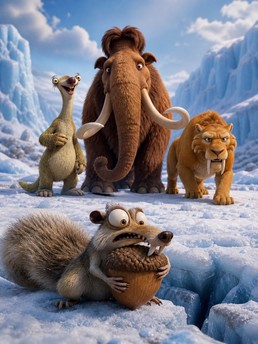Cover of Faits fascinants sur les films de l'Âge de Glace
