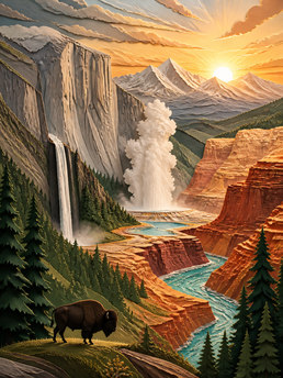 Cover of Guide des parcs naturels d'Amérique