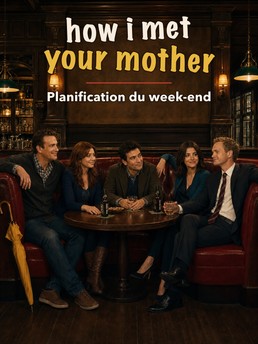 Cover of How I Met Your Mother : "Planification du week-end"
