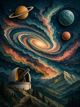 Cover of L'Univers au-delà de Notre Galaxie : Découverte des Exoplanètes et des Phénomènes Cosmiques