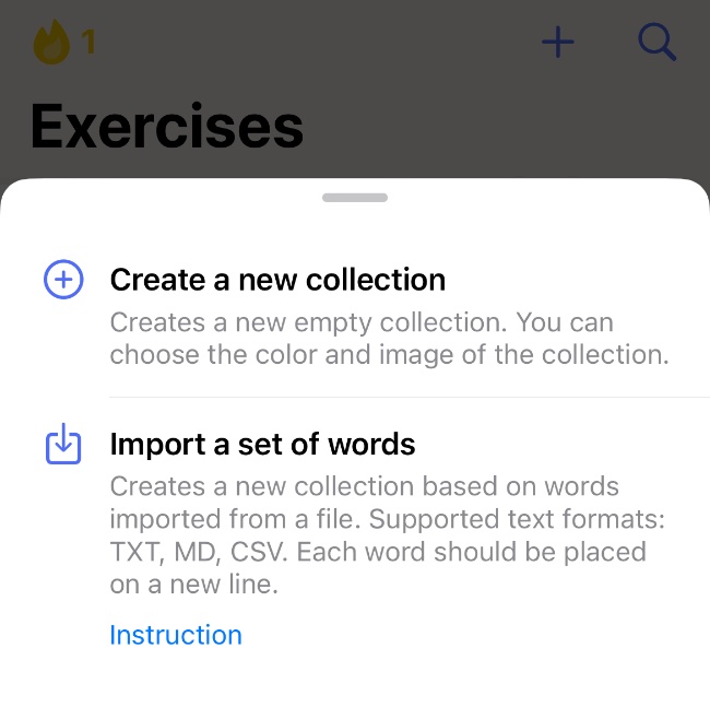 Configure notifications screens