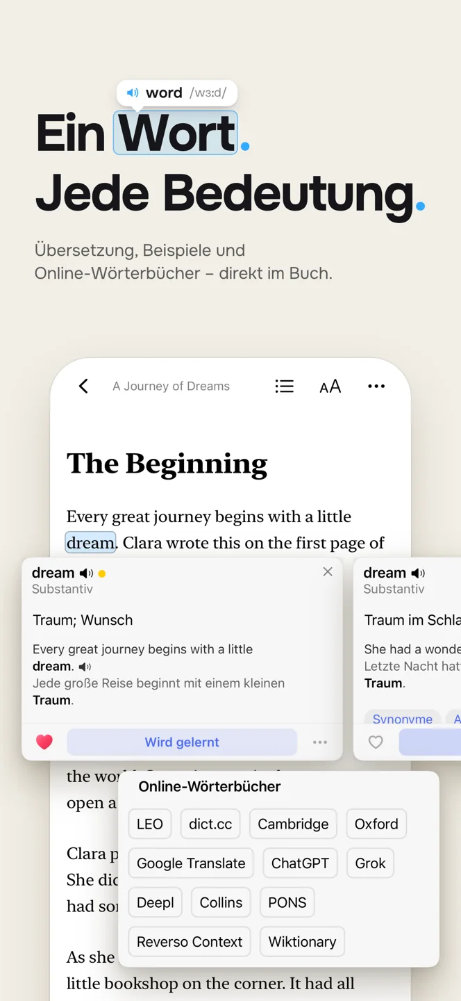 Wörter im Kontext — Deutsch