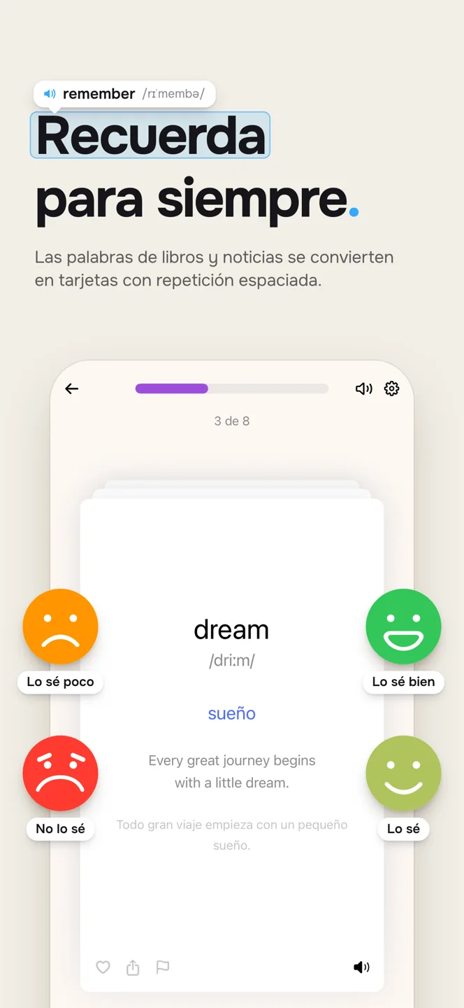 Práctica de vocabulario — Español