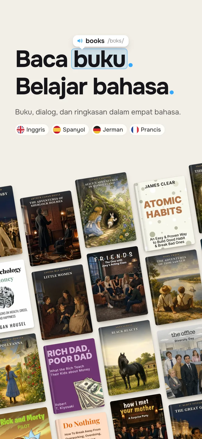 Buku dan perpustakaan — Bahasa Indonesia