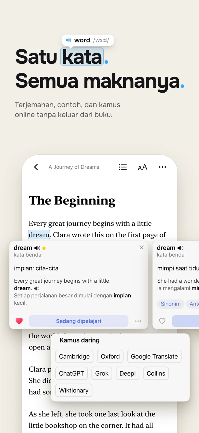 Kata dalam konteks — Bahasa Indonesia