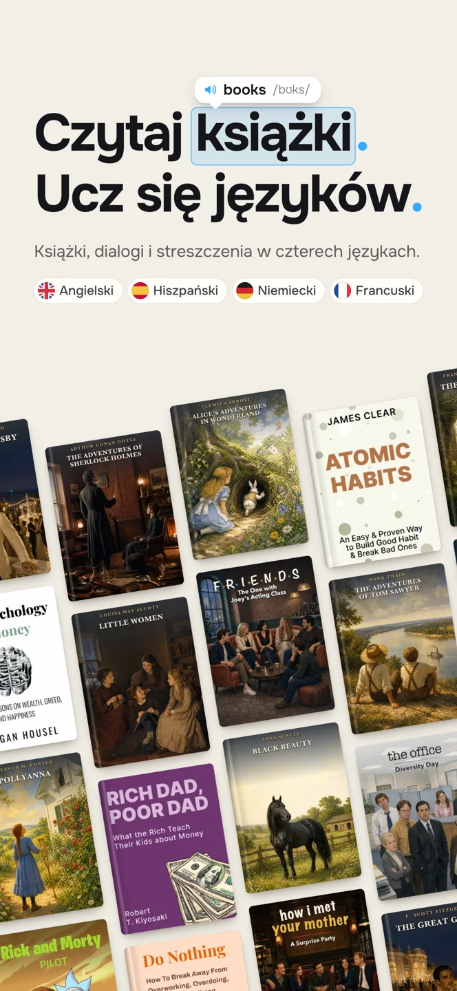 Książki i biblioteka — Polski