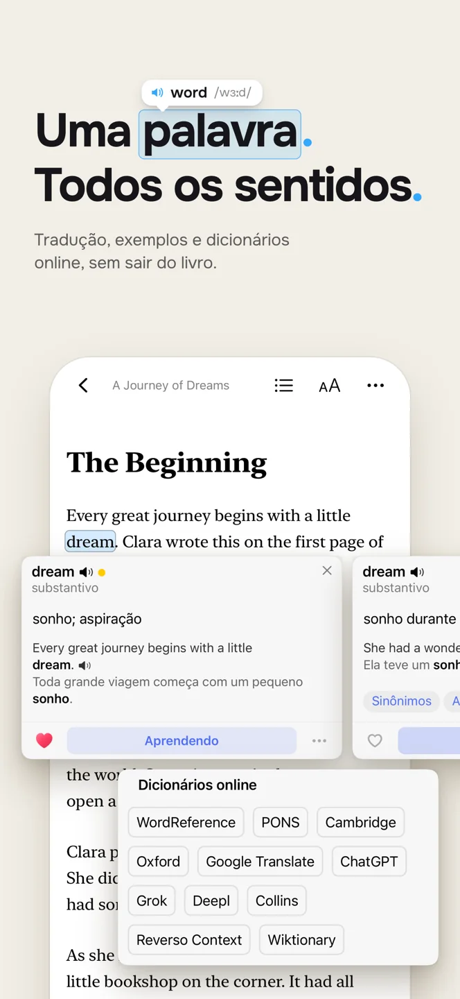 Palavras em contexto — Português (Brasil)