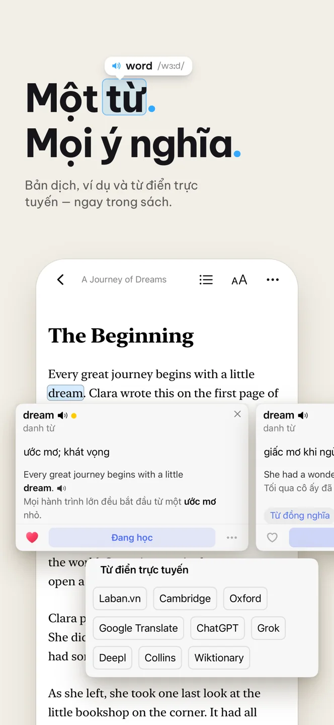 Từ vựng trong ngữ cảnh — Tiếng Việt